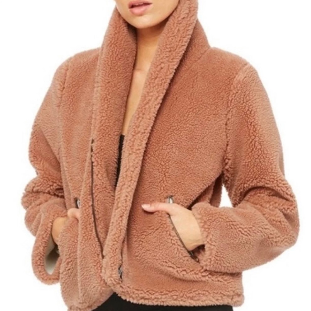 SOLD Alo Yoga teddy bear jacket